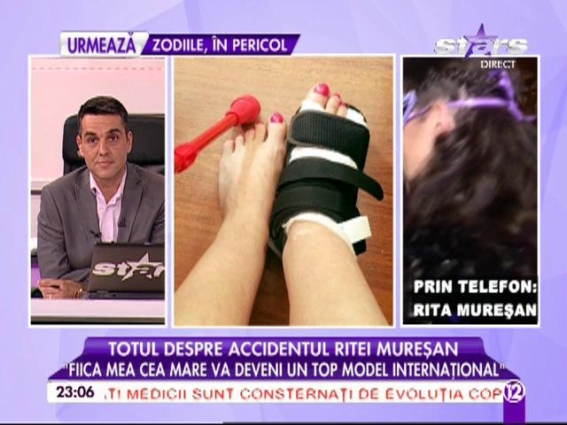 Totul despre accidentul Ritei Mureşan! "Cred că degetul meu era deja rupt"