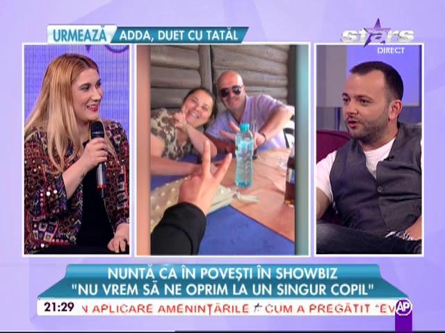 Adda ne arată că poate să danseze toată noaptea la nuntă chiar dacă e &icirc;nsărcinată! "Pe 30 iulie va fi şi vor fi 300 de invitaţi"