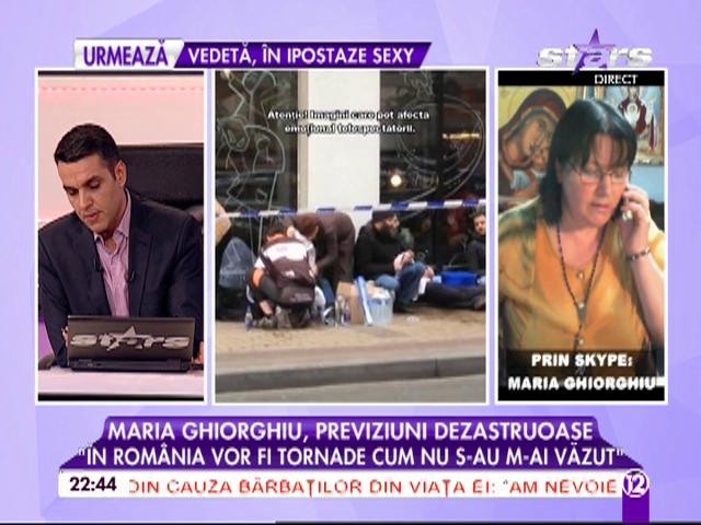Maria Ghiorghiu, previziuni dezastruoase! "Vom auzi de un cimitir inundat"