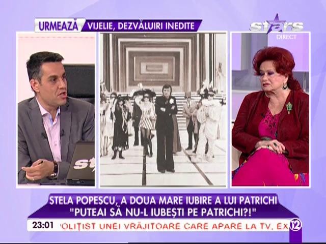 Stela Popescu, detalii uimitoare despre Patrichi! "Puteai să nu-l iubeşti?"