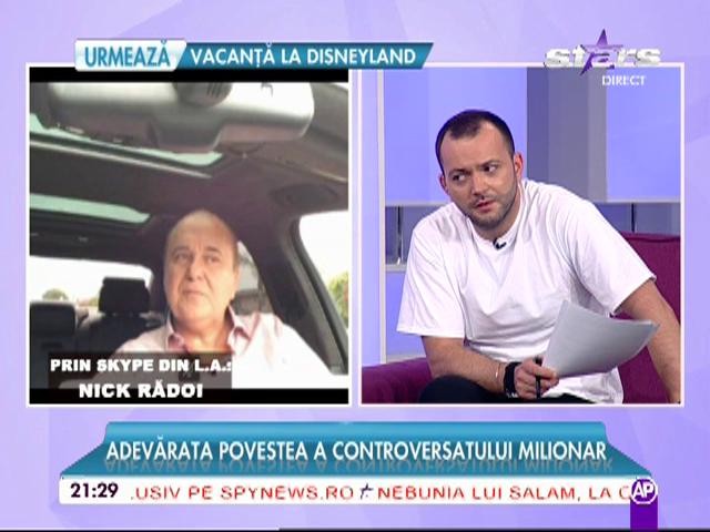 Nick Rădoi, &icirc;n pragul sinuciderii! Motivul pentru care a pl&acirc;ns singur &icirc;n casă