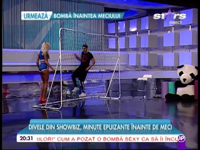 Imagini HOT din "Euro 2016" al bombelor sexy din showbiz! Ana Mocanu, Simona Traşcă şi Elena Marin, &icirc;ncălzire de zile mari!