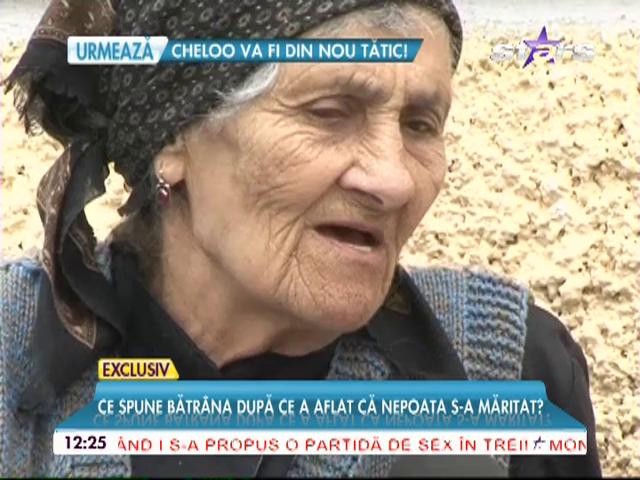 Bunica Oanei Zăvoranu,despre nunta brunetei! Femeia a făcut-o praf pe nepoata ei