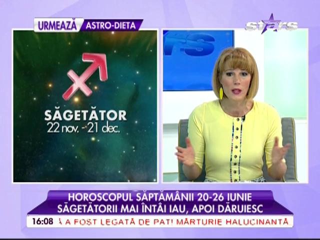 Horoscopul săptămânii 20-26 iunie