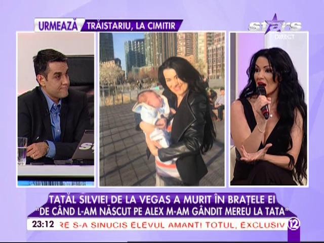 Tatăl Silviei de la Vegas a murit &icirc;n braţele ei! "A fost pictor şi mama a lucrat la o fabrică"