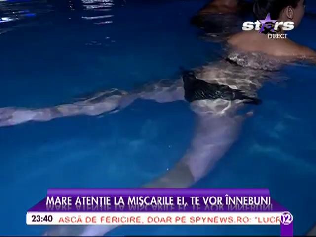 Ayda de la "Burlacul", ipostaze incendiare la piscină! "M-am chinuit să dau jos şase kilograme &icirc;ntr-o săptăm&acirc;nă"