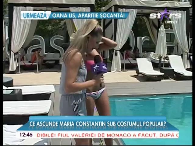 Ce ascunde Maria Constantin sub costumul popular. Numai Marcel Toader a văzut-o așa