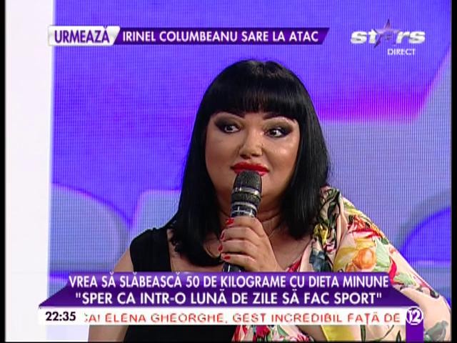 Ozana Barabancea a slăbit aproape zece kilograme &icirc;n numai c&acirc;teva zile. Cum a reușit acest lucru