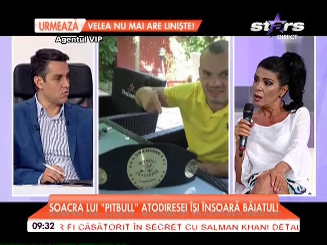 Soacra lui "Pitbull" Atodiresei &icirc;şi &icirc;nsoară băiatul! Naşii vor fi Maria Constantin şi Marcel Toader