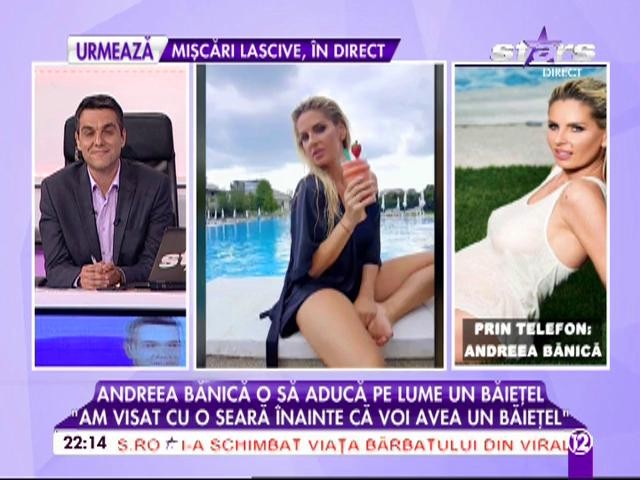 Andreea Bănică a dezvăluit c&acirc;nd se va naște cel de-al doilea copil