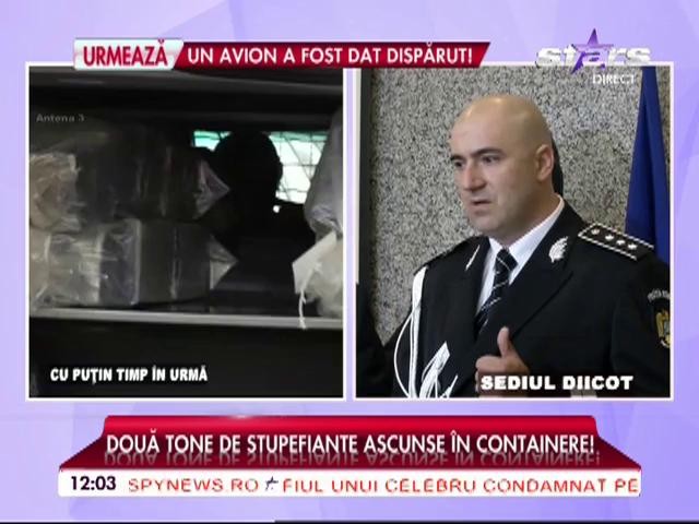 Captură record de droguri &icirc;n Rom&acirc;nia. Aşa arată 2,5 tone de cocaină