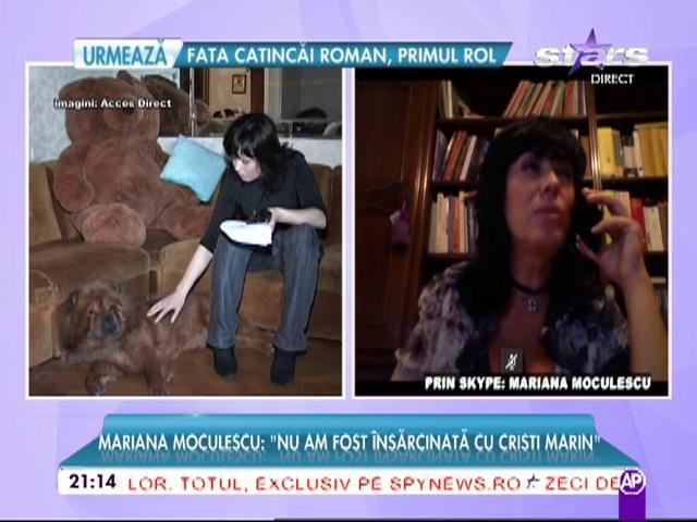 Mariana Moculescu, mărturisire &icirc;n direct! "Horia Moculescu e singurul bărbat cu care aş fi făcut copii"