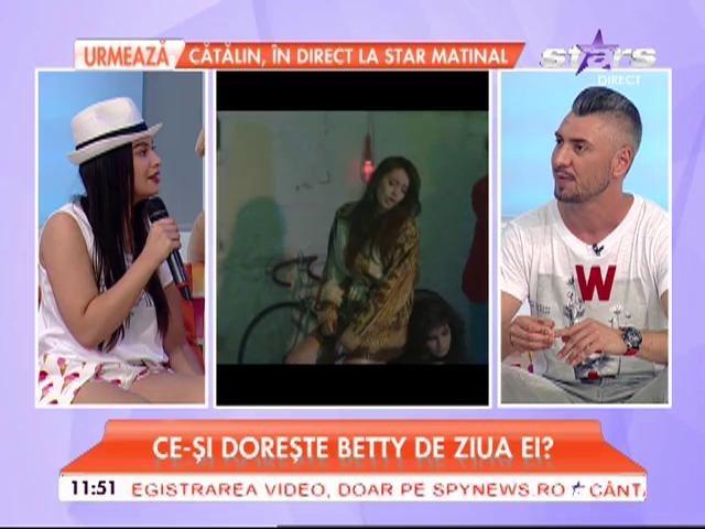 Betty Stoian i-a făcut cea mai frumoasă urare iubitului său