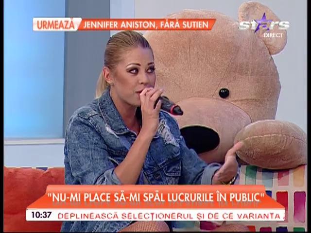 Roxana Nemeș a dezvăluit cum se &icirc;nțelege cu iubitul ei