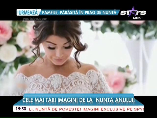 Petrecere de lux fără limită. Imaginile de la cea mai luxoasă nuntă a anului