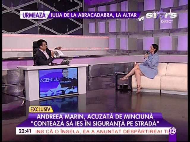 Cel care a acuzat-o pe Andreea Marin de minciună, demascat! Mesajul pe care l-a şters de pe Facebook şi care i-ar putea aduce un proces &icirc;n instanţă