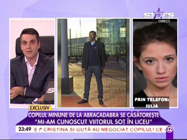 Iulia de la Abracadabra se căsătoreşte cu un fost coleg de liceu! "E răbdător şi bun"