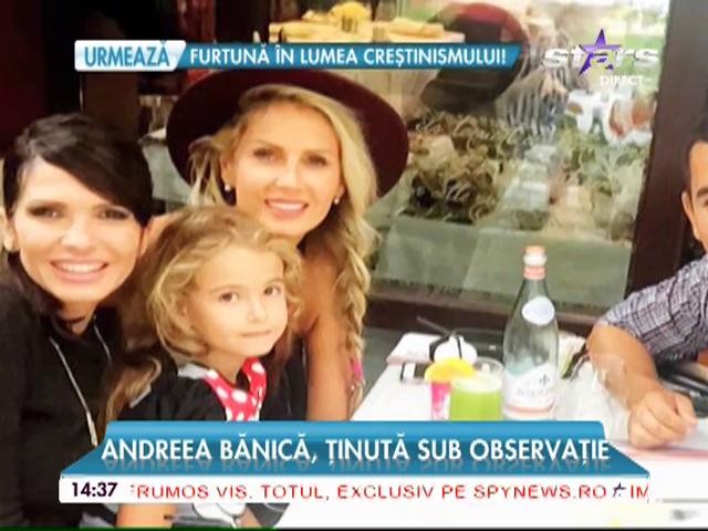 Andreea Bănică, "pedepsită" de propria fiică! Reacţia pe care a avut-o c&acirc;nd a aflat de al doilea copil al vedetei