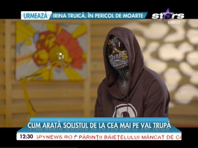 Carla's Dreams poartă mască pentru binele fanilor! Ce se ascunde sub pictura de pe faţă