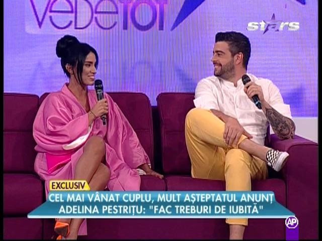 VIDEO & FOTO / Reacţia Adelinei Pestriţu, după ce Carmen Harra a spus că ea şi Andra sunt următoarele vedete care vor răm&acirc;ne &icirc;nsărcinate