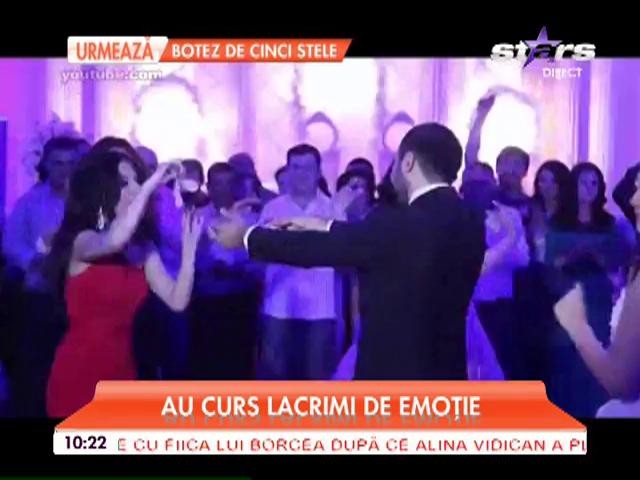 Au curs lacrimi de emoție la nunta unui milionar