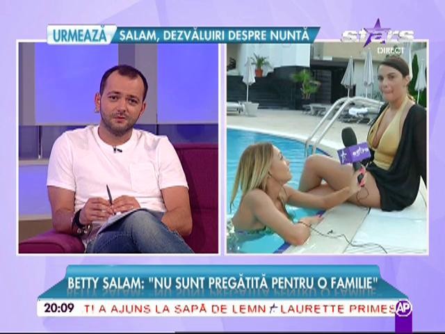 Betty nu renunță la haine! &rdquo;&Icirc;mi este frică de apă&rdquo;