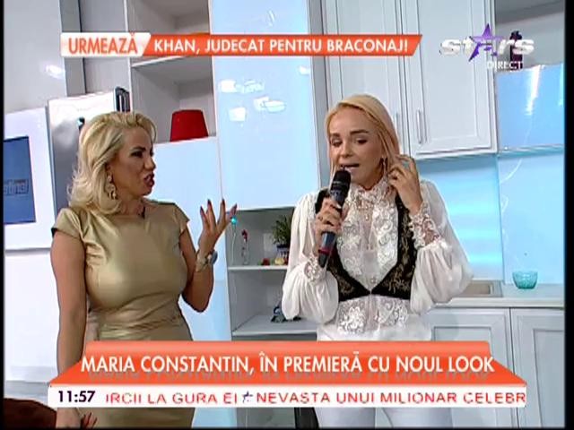 Prima apariţie a Mariei Constantin după ce şi-a tăiat părul! "O schimbare &icirc;n viaţa unei femei e binevenită"