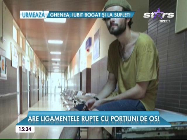 Mihail, de urgenţă la spital! Artistul a suferit un accident grav