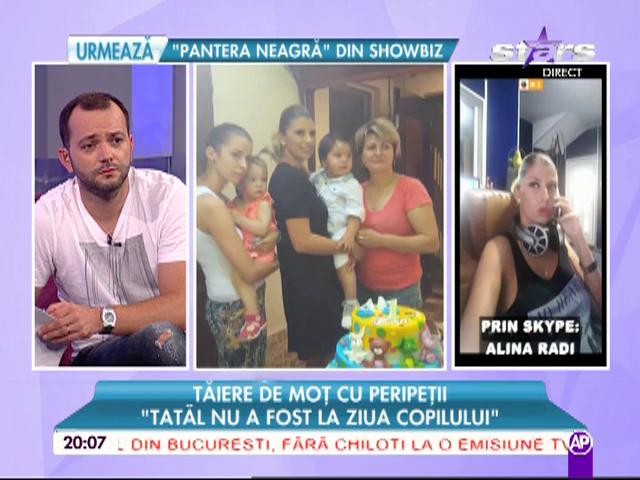 Alina Radi, tăiere de moț cu peripeții din cauza fostului iubit