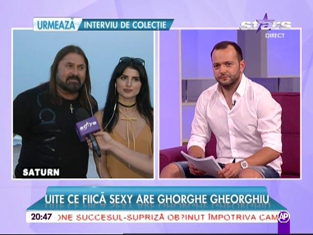 Toţi &icirc;l ştiu pe el, dar nu şi pe fiica lui! Gheoghe Ghiorghiu, alături de comoara sa, la mare