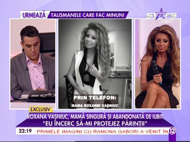 Roxana Vaşniuc, &icirc;n lacrimi la "Agentul VIP"! "Ai grijă de fetiţa mea"