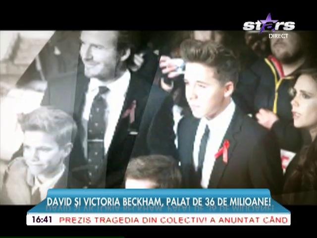Casa "bătr&acirc;nească" a lui David şi Victoria Beckham! Palat de 36 de milioane de Euro