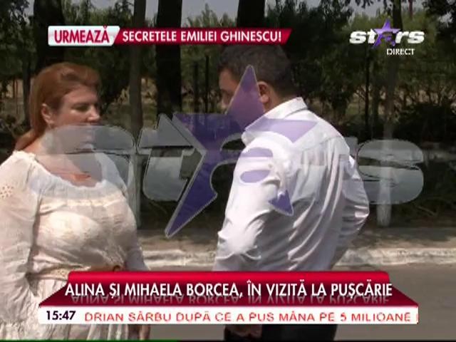 Primele imagini cu Alina și cu Mihaela Borcea, &icirc;n vizită la penitenciar la  Cristi Borcea