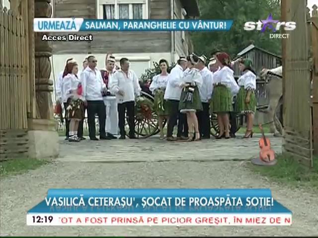 Nuntă de poveste pentru Vasilică Ceterașu și soția sa