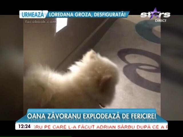 Oana Zăvoranu explodează de fericire
