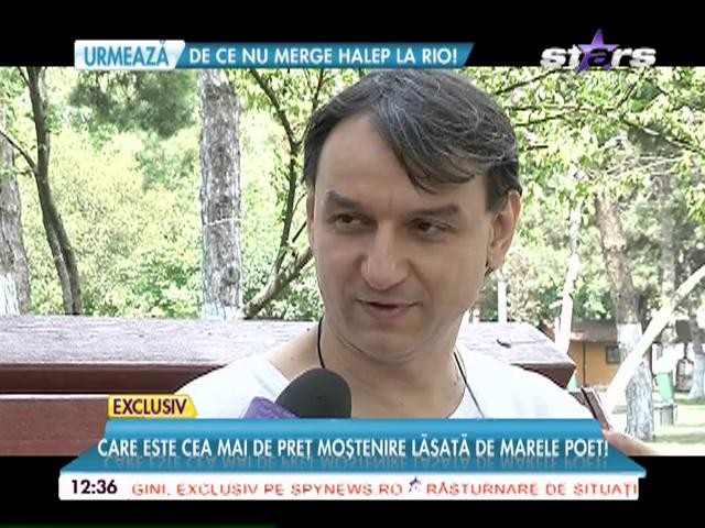 Andrei Păunescu ține cu dinții de averea marelui poet