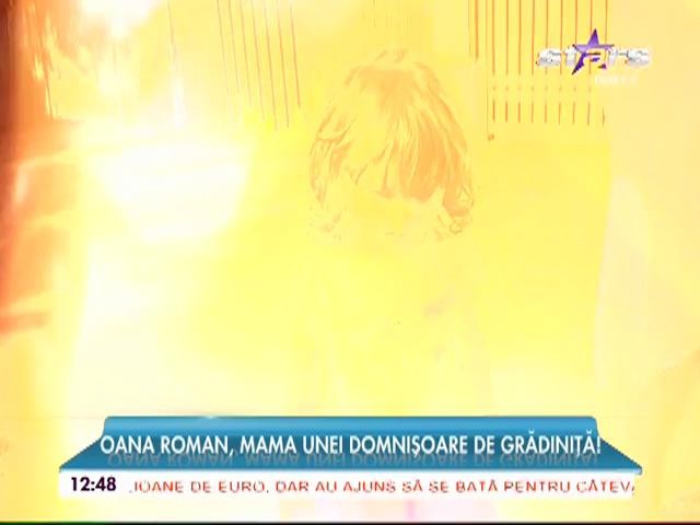 Oana Roman, mama unei domnișoare de grădiniță