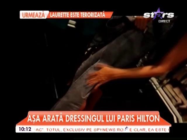 Dressing c&acirc;t o casă! Paris Hilton are sute de haine, dar stai să vezi &icirc;ncălţămintea!
