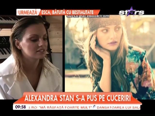 Alexandra Stan s-a pus pe cuceriri. Vrea să stăp&acirc;nească lumea