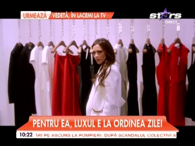 Victoria Beckham, dressing de milioane de euro! C&acirc;ţi bani "toacă" &icirc;n fiecare zi