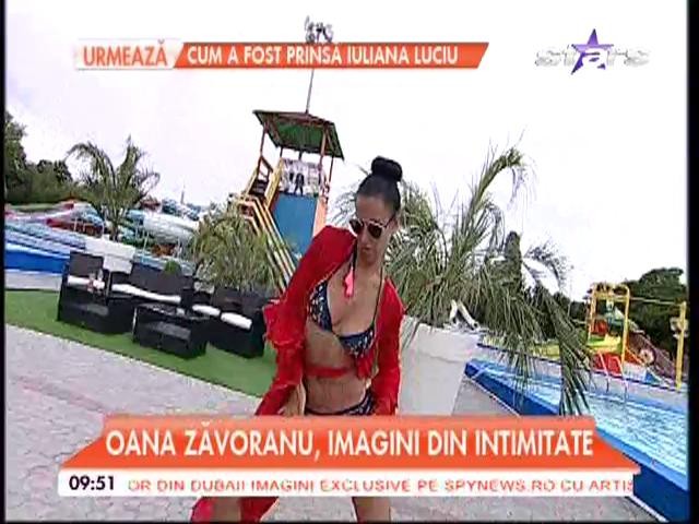 Oana Zăvoranu, imagini din intimitate