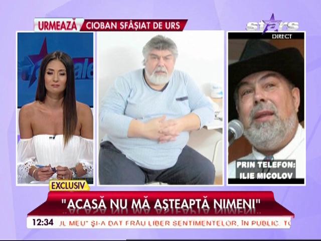 Mestrul Micolov, &icirc;n stare gravă: &rdquo;Am rămas singur pe lume&rdquo;