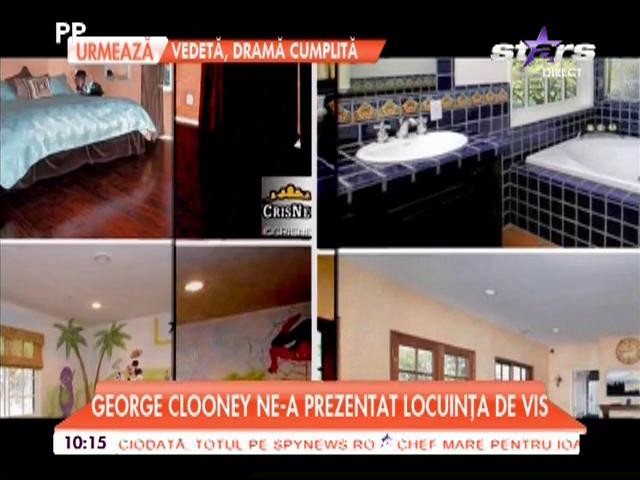 Vă invităm acasă la cel mai r&acirc;vnit burlac! George Clooney şi-a prezentat locuinţa de vis