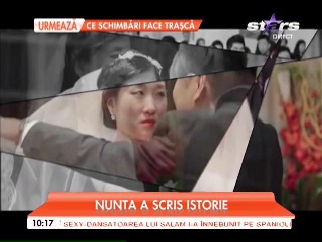 Nunta &icirc;n Paris care a scris istorie.  Doi japonezi şi-au unit destinele din pură &icirc;nt&acirc;mplare