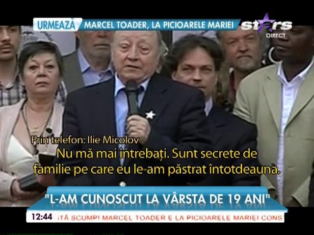 Cea mai dureroasă confesiune a lui Ilie Micolov despre Marin Moraru! &rdquo;Era un prieten la prima vedere&rdquo;