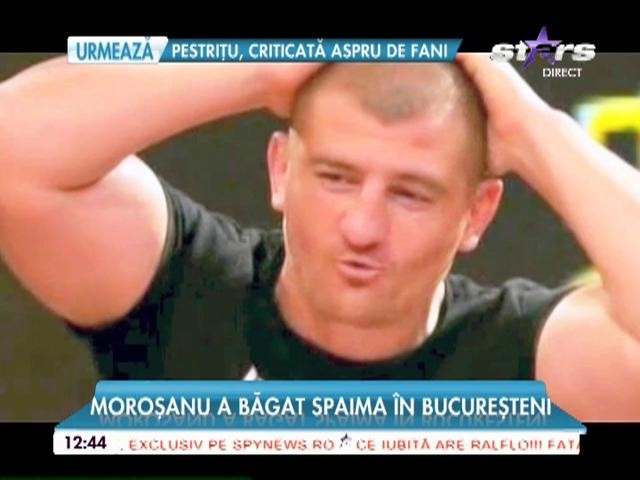Cătălin Moroșanu a băgat spaima &icirc;n bucureșteni
