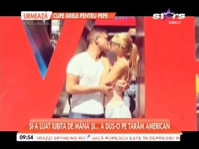 Şi-a luat iubita de m&acirc;nă şi a dus-o pe tăr&acirc;m american. Cristian Boureanu şi Laura Dincă, imagini de vis din vacanţă