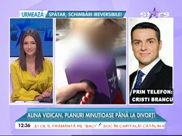 Adevăratul motiv pentru care Alina Vidican a întârziat divorţul: "A fost un atac surd împotriva dorinţei lui Cristi Borcea!"