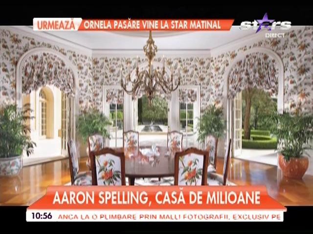 Casa lui Aaron Spelling, scoasă la v&acirc;nzare! Cum arată palatul  de 150 de milioane de dolari