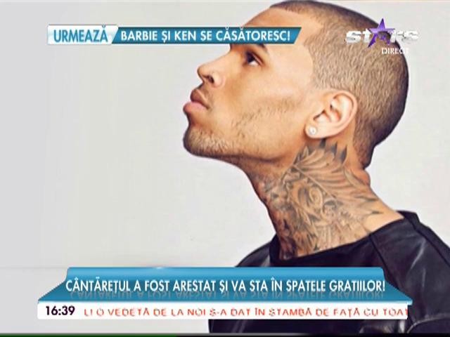 Chris Brown a fost arestat